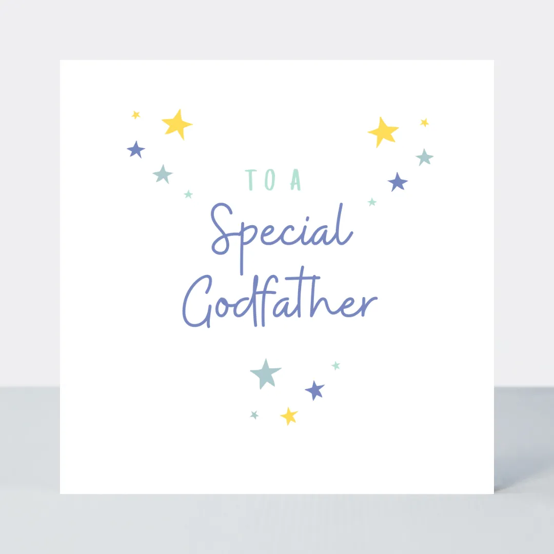 Rainbows Special Godfather Card
