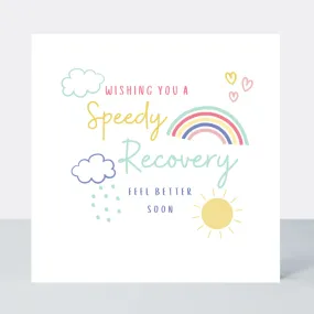 Rainbows Speedy Recovery Card