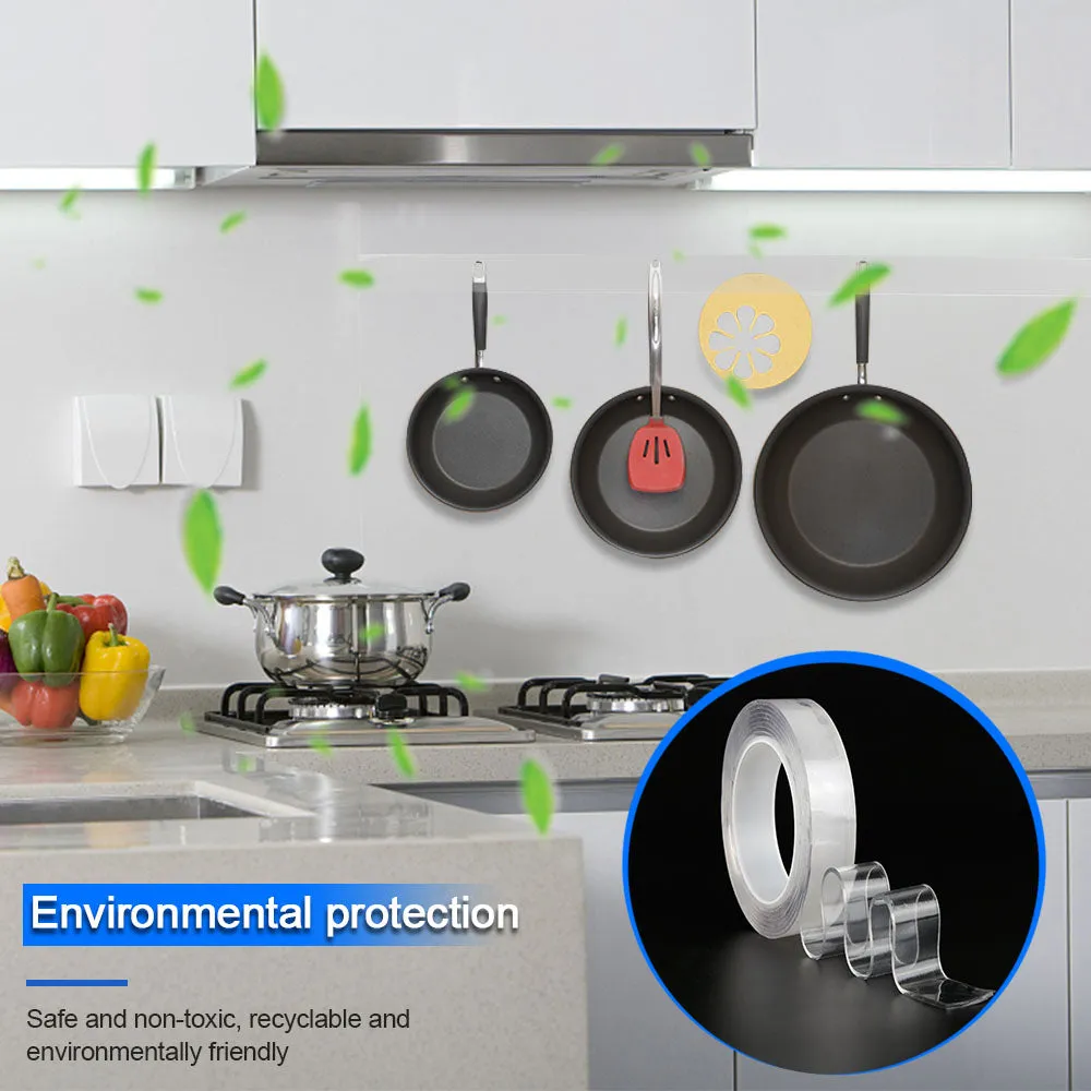 Removable & Reusable Double-Sided Nano Magic Tape