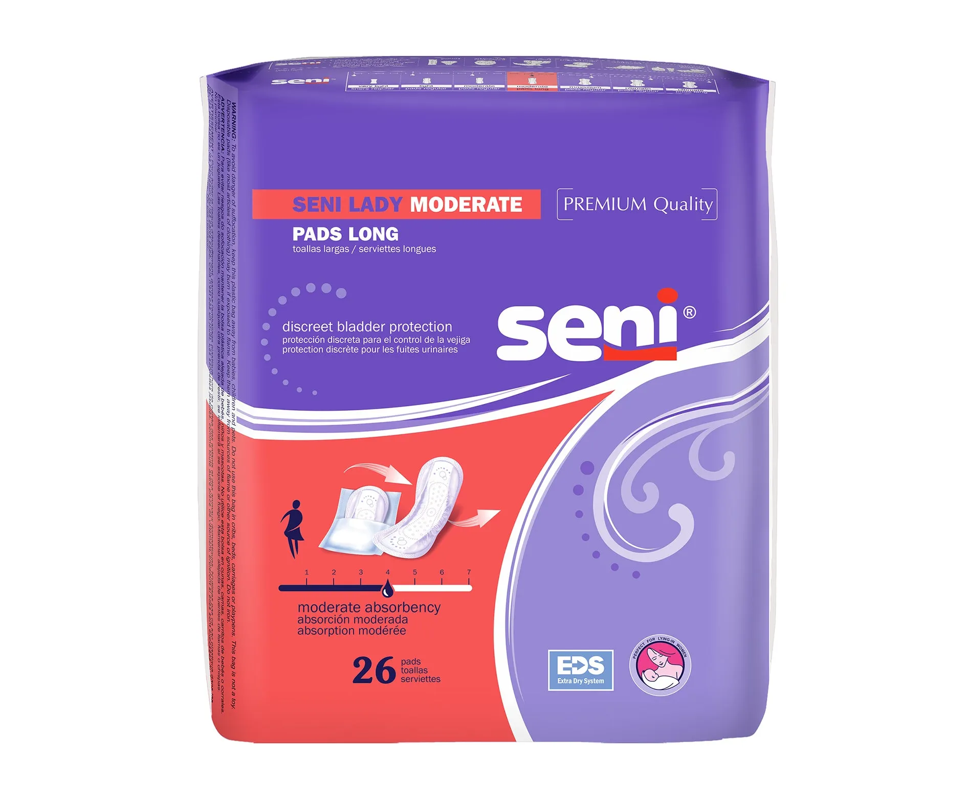 Seni Lady Moderate Pads Long