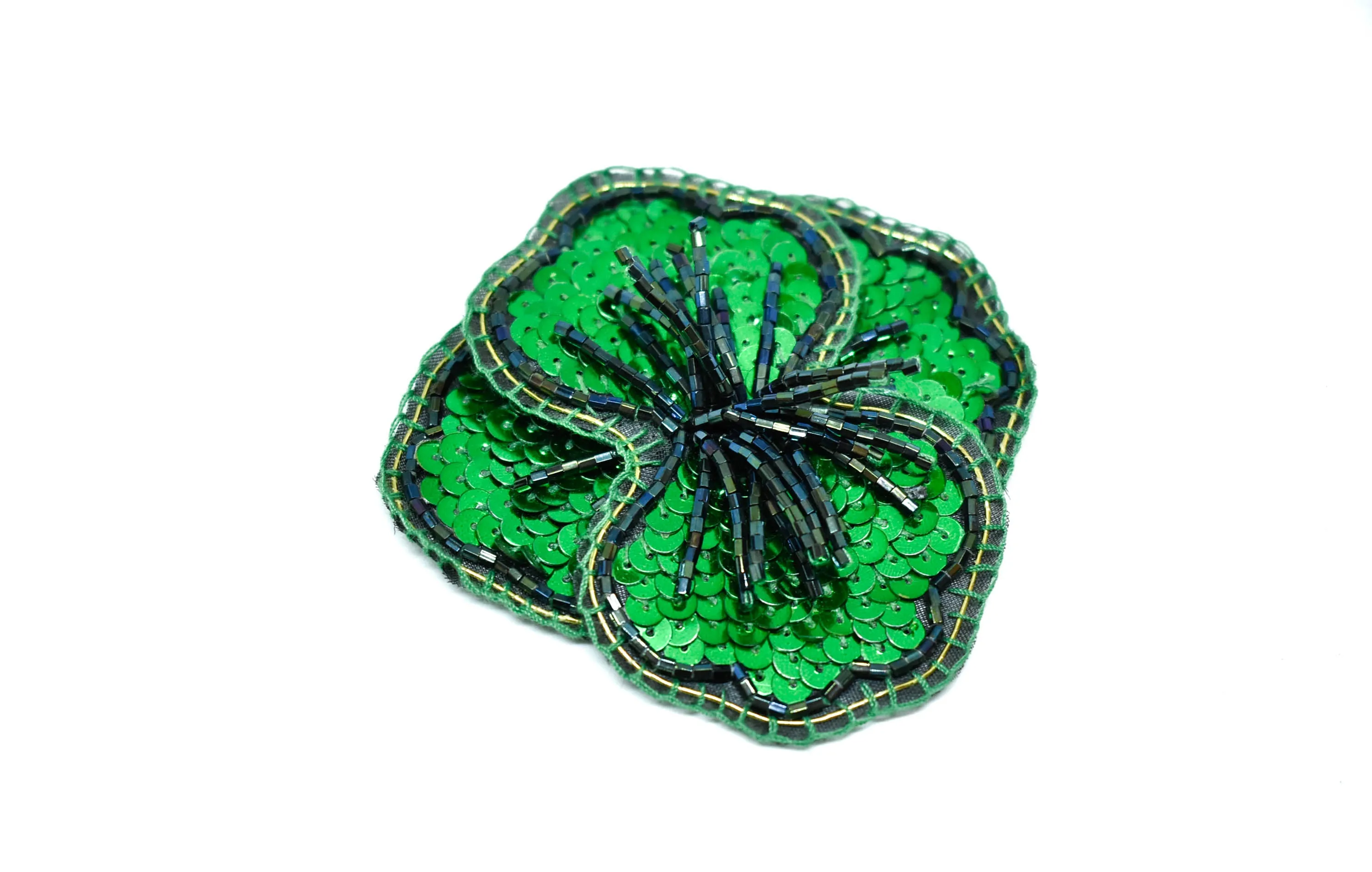 Sequins Flower Patch 3.50" - 1 Piece