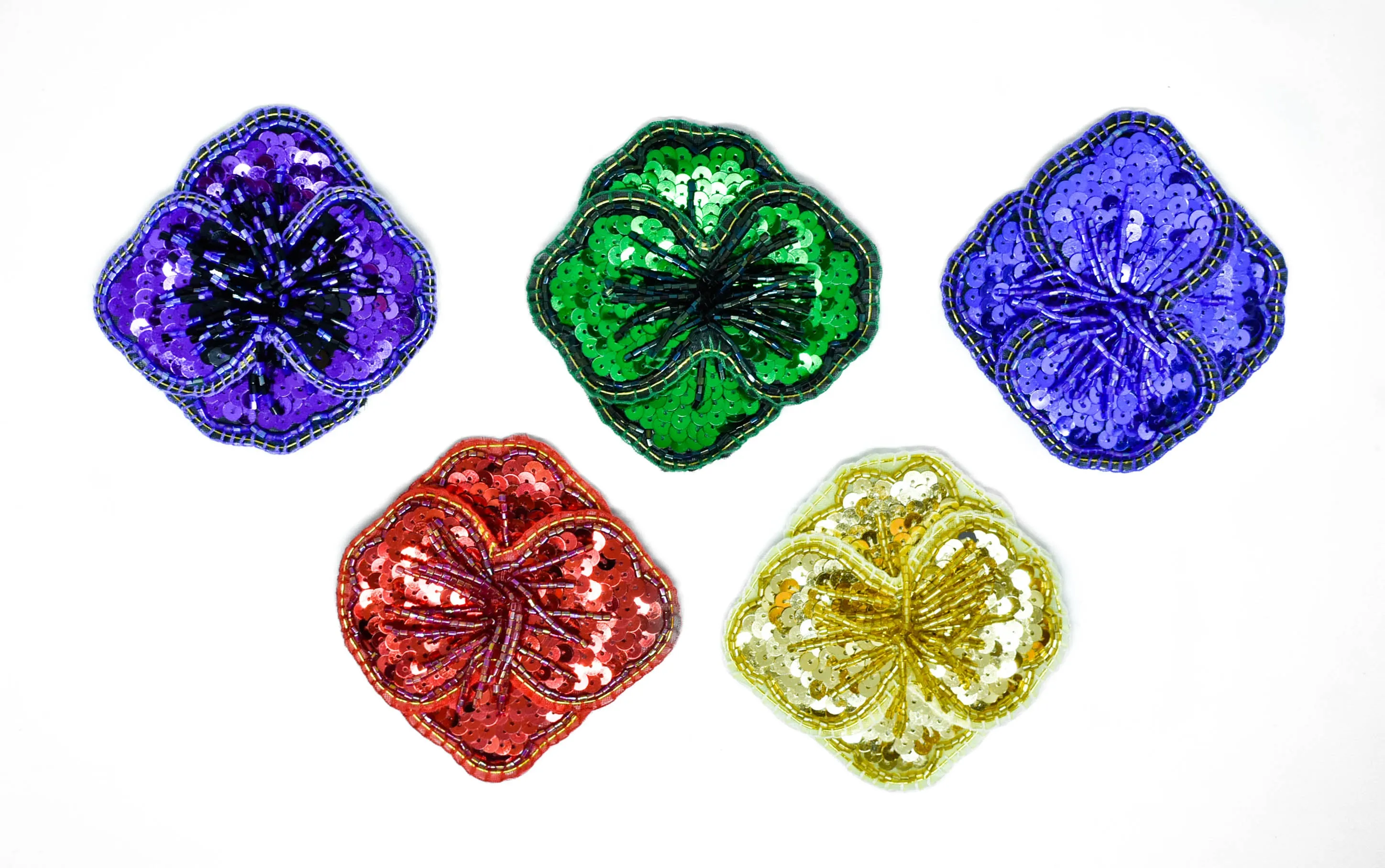 Sequins Flower Patch 3.50" - 1 Piece