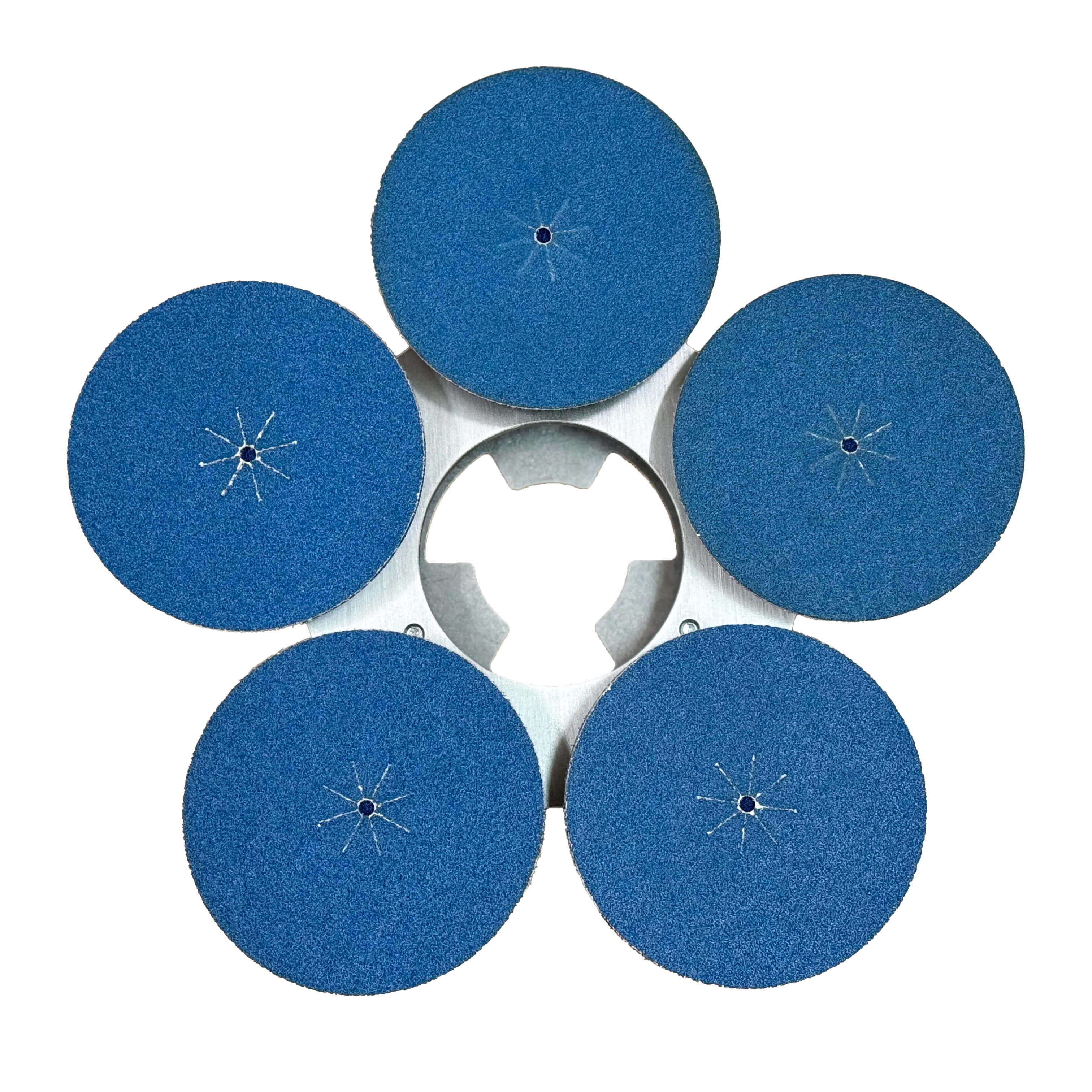 SINGLE with 5 Star Multi Disc plus Diamond Sanding plate and Green or Black Scrabber Segments