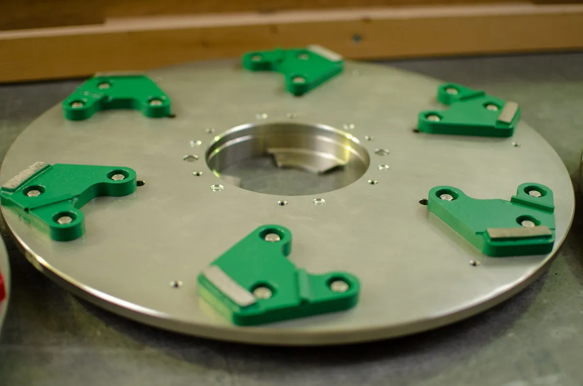 SINGLE with 5 Star Multi Disc plus Diamond Sanding plate and Green or Black Scrabber Segments