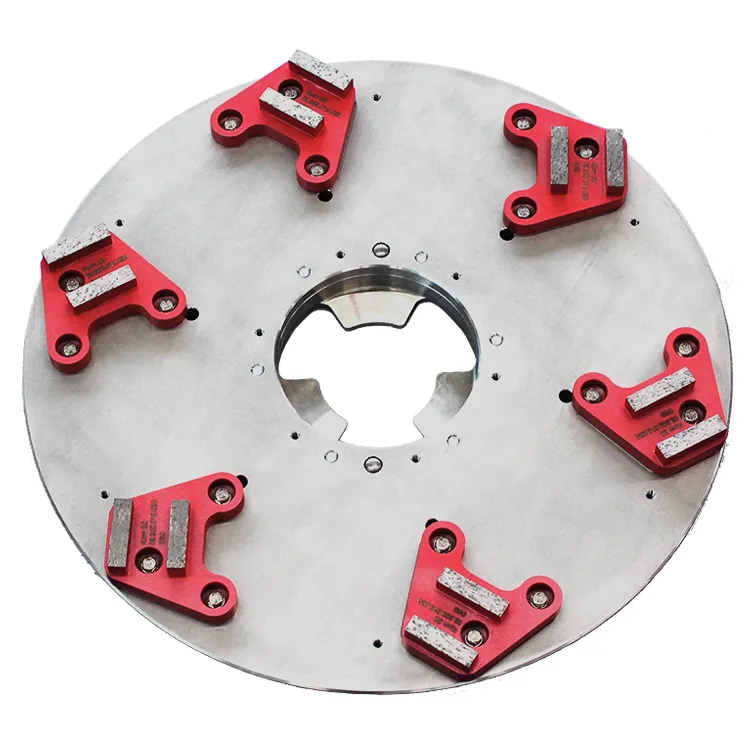 SINGLE with 5 Star Multi Disc plus Diamond Sanding plate and Green or Black Scrabber Segments