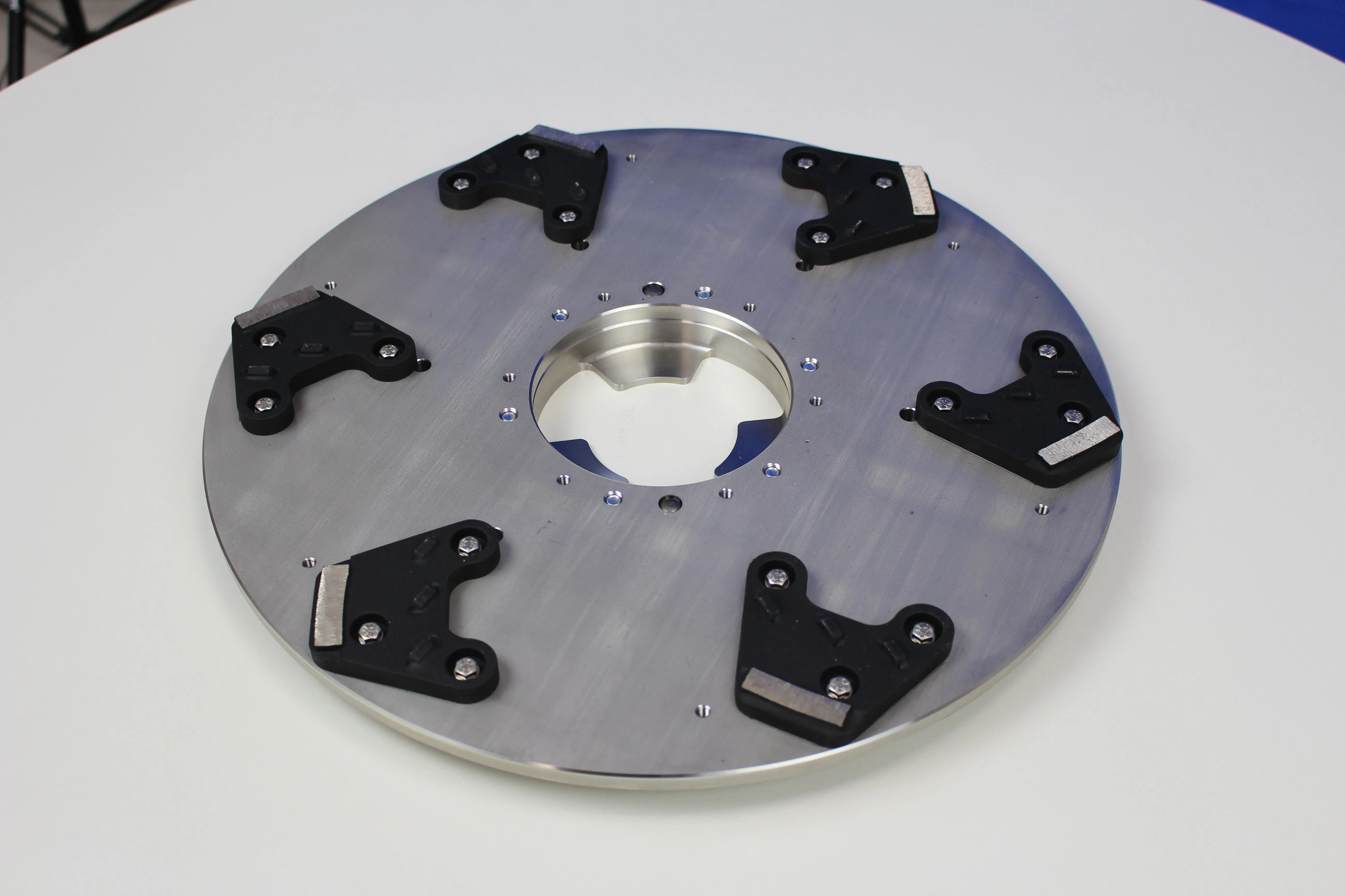 SINGLE with 5 Star Multi Disc plus Diamond Sanding plate and Green or Black Scrabber Segments