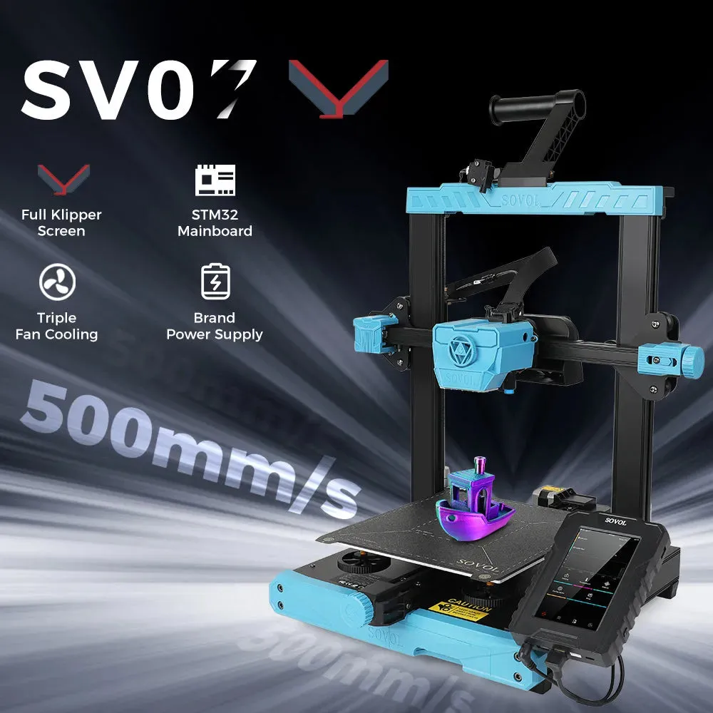 Sovol SV07 3D Printer: Get creative with this great Klipper powered 3D Printer