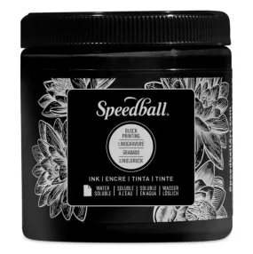 Speedball® Water Soluble Block Ink 236ml