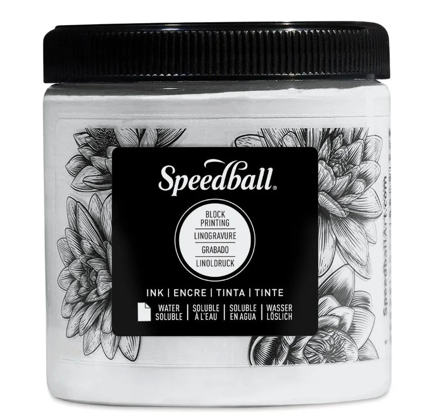 Speedball® Water Soluble Block Ink 236ml
