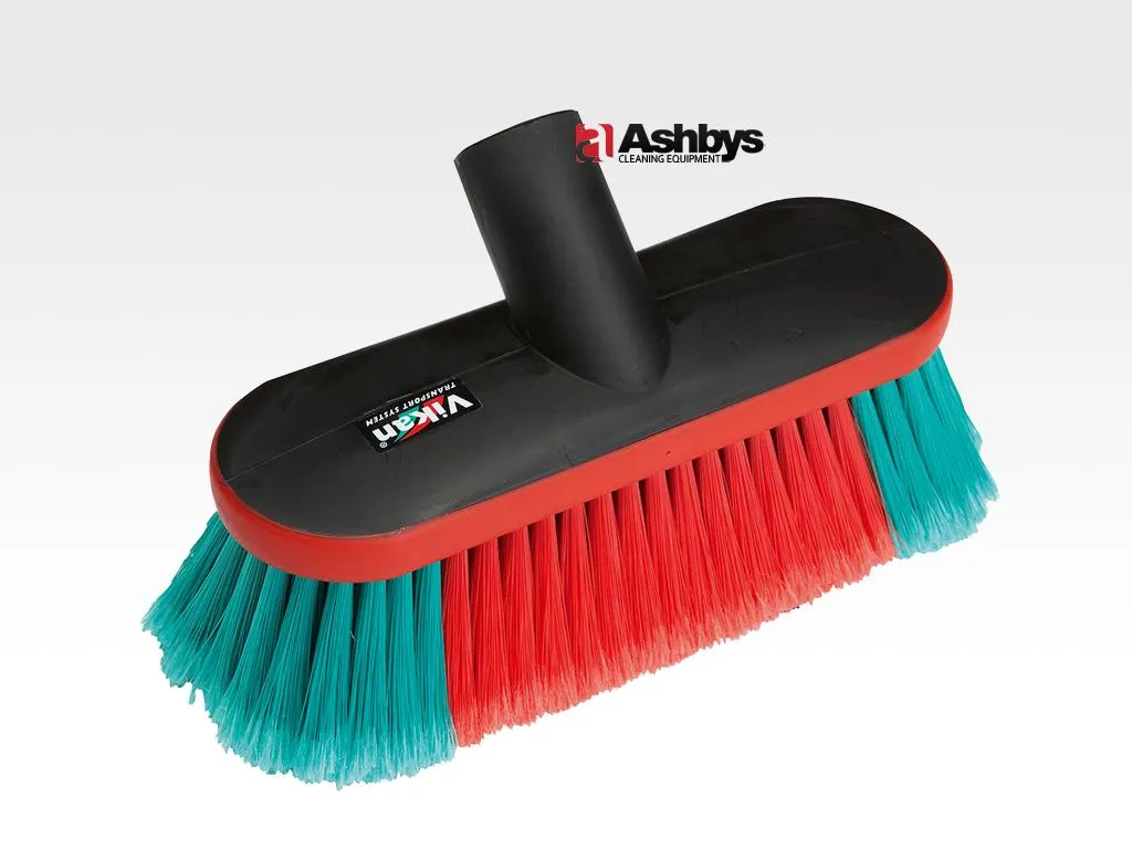 Streamline 8 inch / 200mm Vikan Flagged Brush with Optional NJ2 Jets V526952