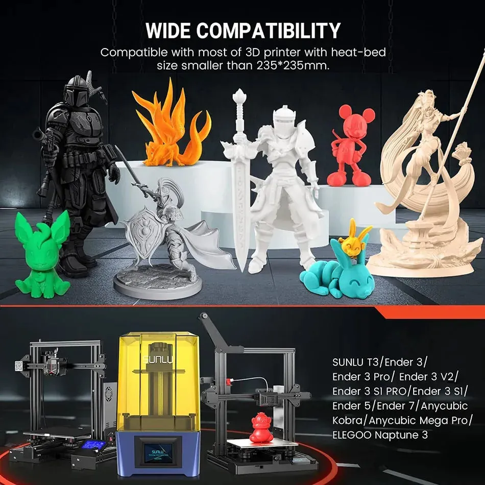 SUNLU 3D Printer Enclosure: Ideal for Ender 3/Ender 5 or similar upto 235mm² bed