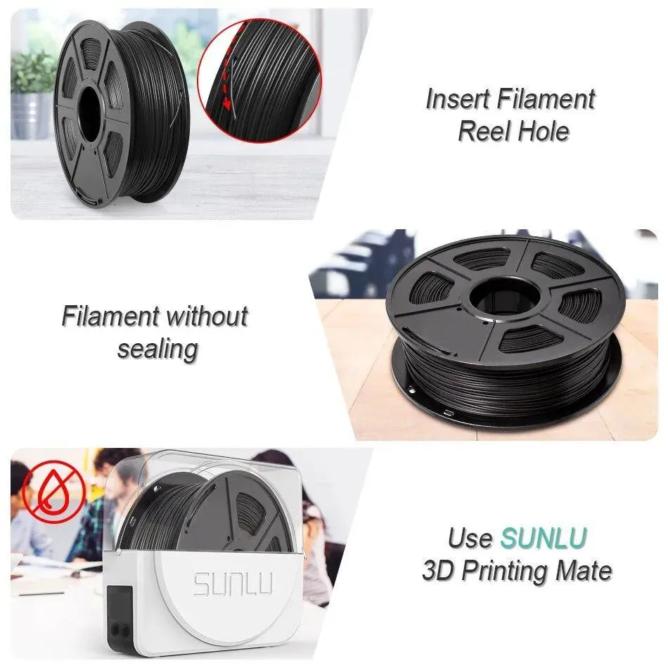 SUNLU PLA  10x1kg: High Quality 3D Printer PLA-PLUS Filament