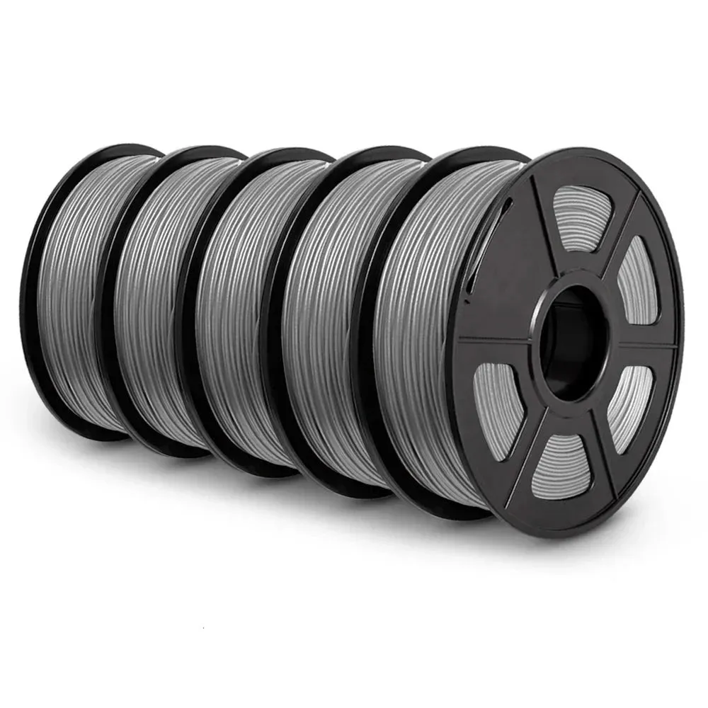 SUNLU PLA  5x1kg: High Quality 3D Printer PLA-PLUS Filament