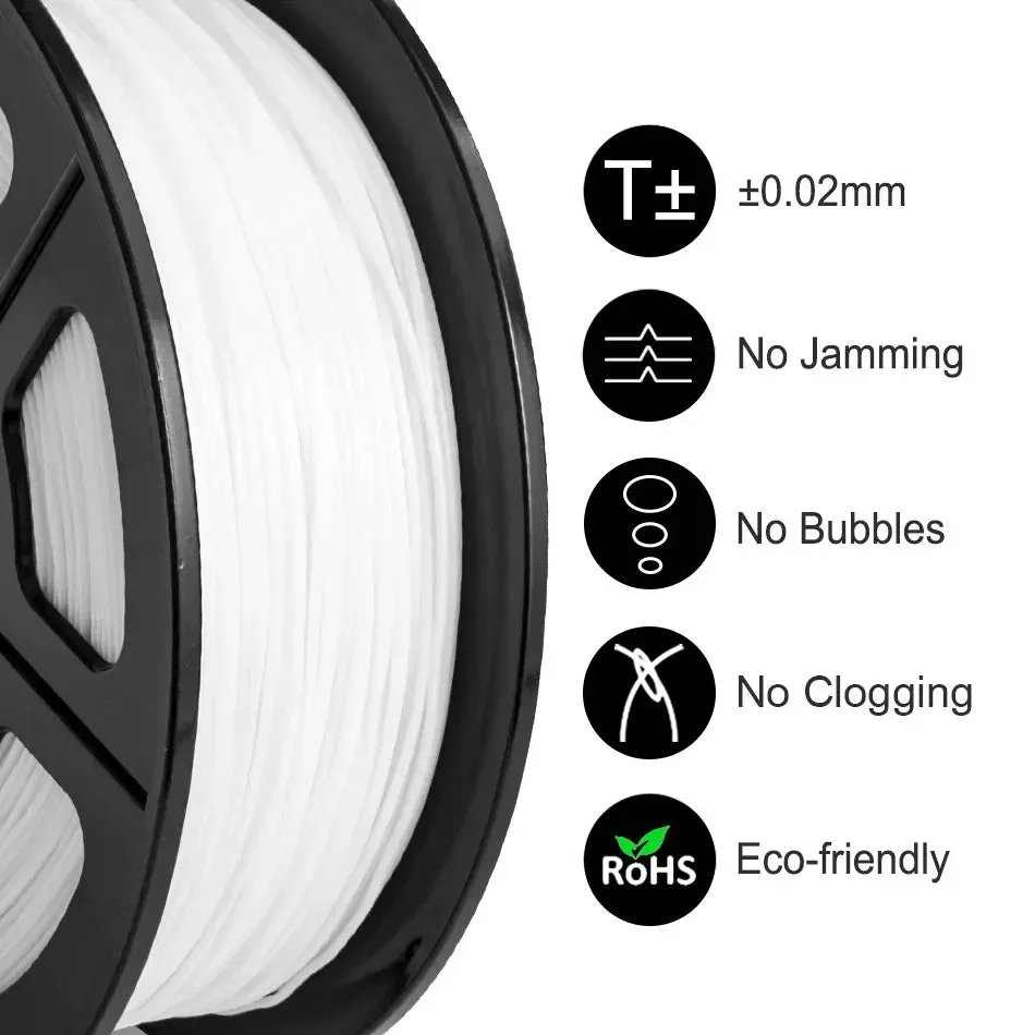 SUNLU PLA  5x1kg: High Quality 3D Printer PLA-PLUS Filament