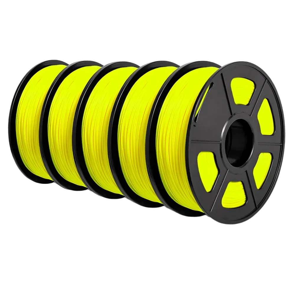 SUNLU PLA  5x1kg: High Quality 3D Printer PLA-PLUS Filament