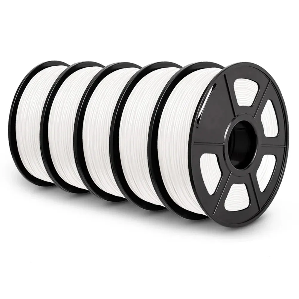 SUNLU PLA  5x1kg: High Quality 3D Printer PLA-PLUS Filament