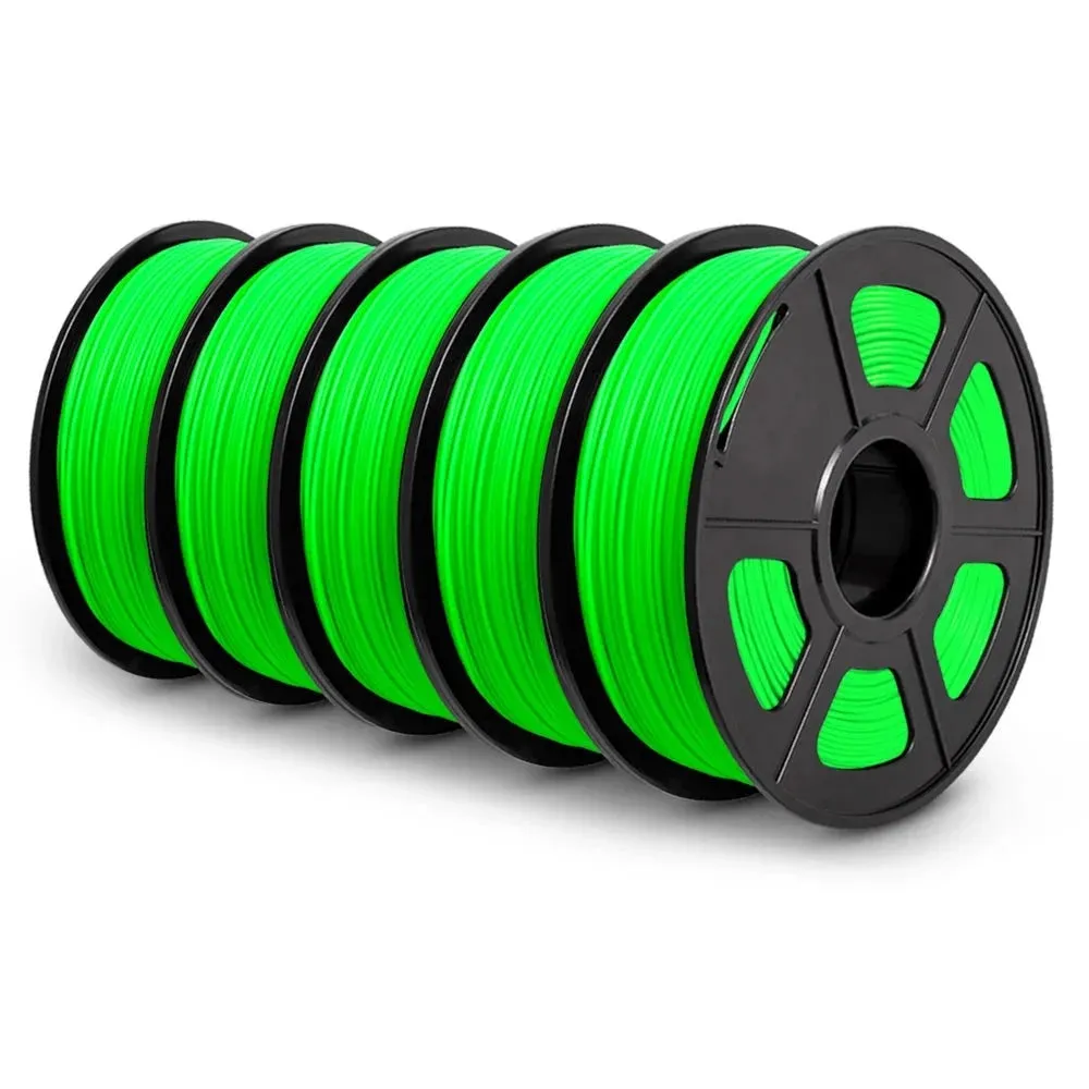 SUNLU PLA  5x1kg: High Quality 3D Printer PLA-PLUS Filament