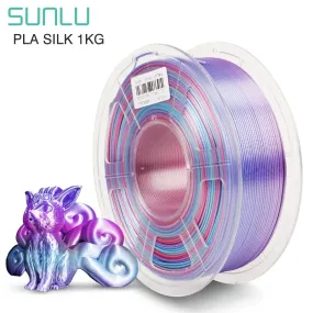 SUNLU PLA Rainbow Silk 3D Filament 1.75mm 1KG