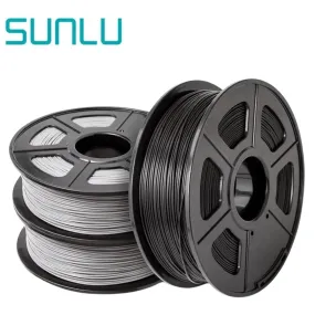SUNLU PLA Triple Pack: 3D Printer Filament 1.75m 3x1kg rolls