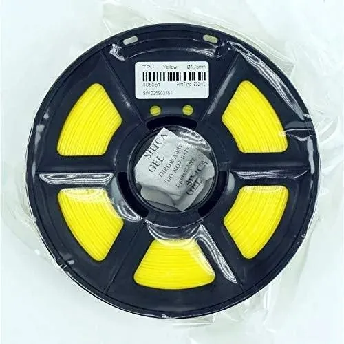 SUNLU TPU Flexible 3D Printer Filament: Make Bendy Models And Prints, 1.75mm 0.5kg/1.1lb Spool