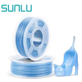 SUNLU Twinkling PLA: Make Your Prints Sparkle And Glitter, 1.75mm 3d Printer Filament 1kg 2.2lbs