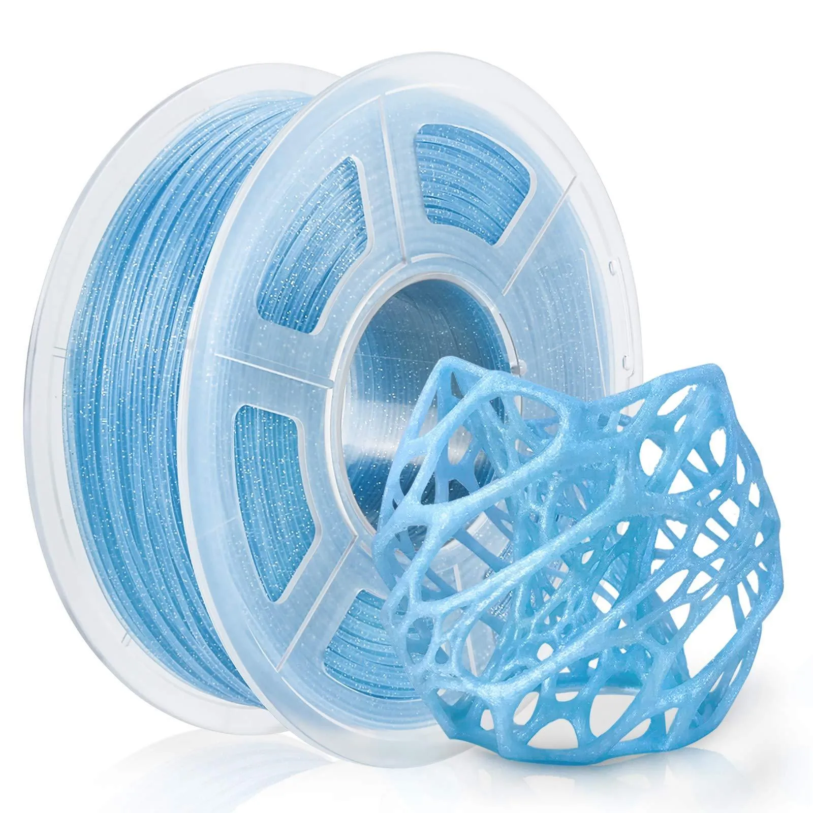 SUNLU Twinkling PLA: Make Your Prints Sparkle And Glitter, 1.75mm 3d Printer Filament 1kg 2.2lbs