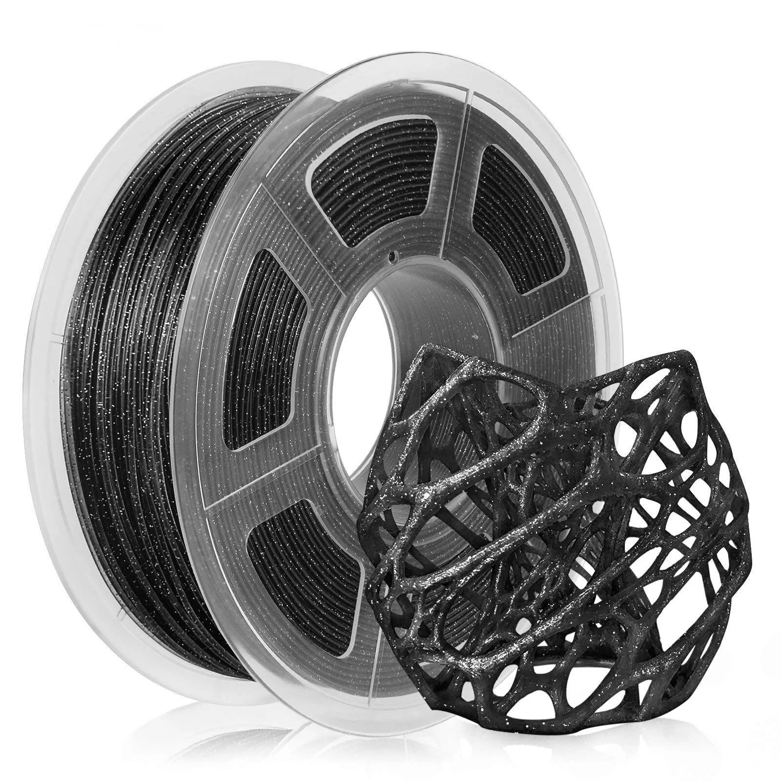 SUNLU Twinkling PLA: Make Your Prints Sparkle And Glitter, 1.75mm 3d Printer Filament 1kg 2.2lbs