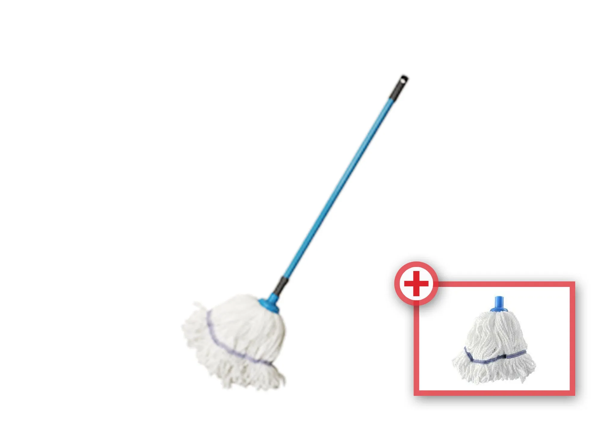 Sweany Microfiber Mop & Telescopic Handle 130cm   Sweany Microfiber Mop Refill