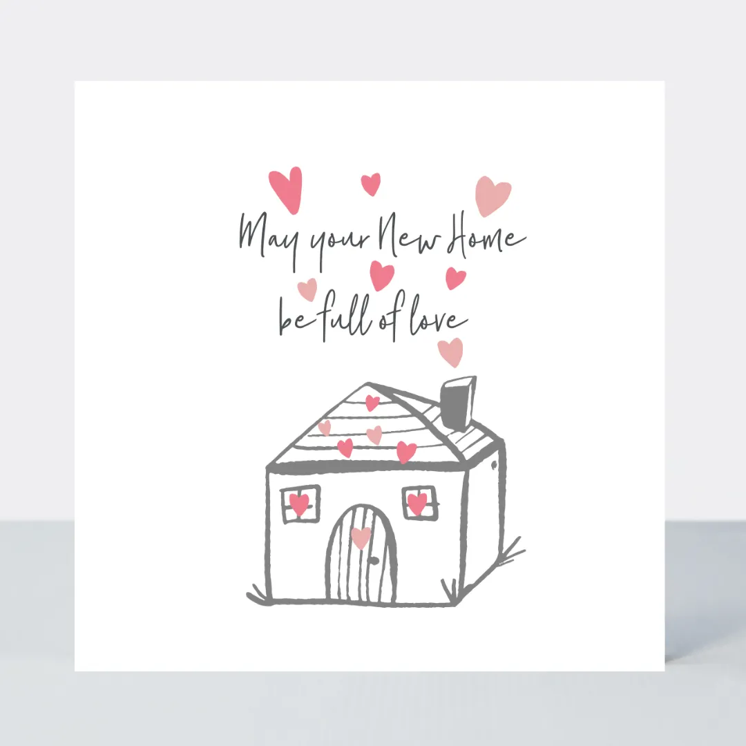 Sweet Little Words New Home Card
