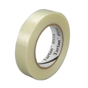 Tartan Filament Tape Economy Glass 24Mm X 55M Translucent