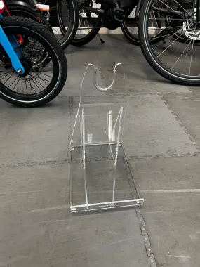 Transparent Bike Display Stand