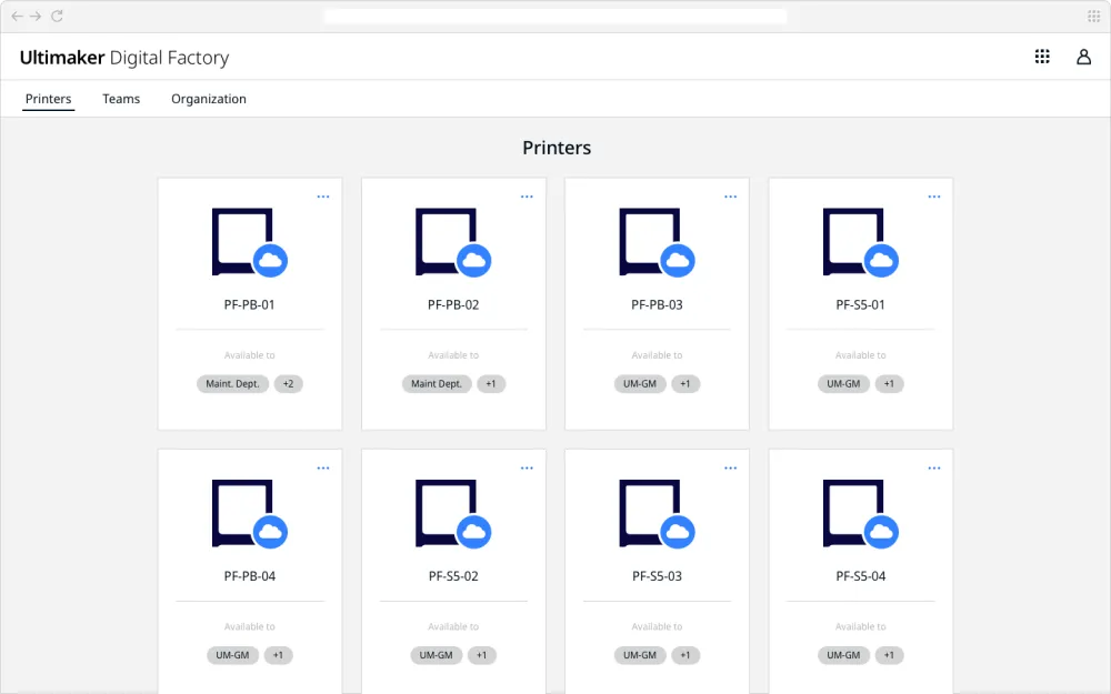 UltiMaker Enterprise Software