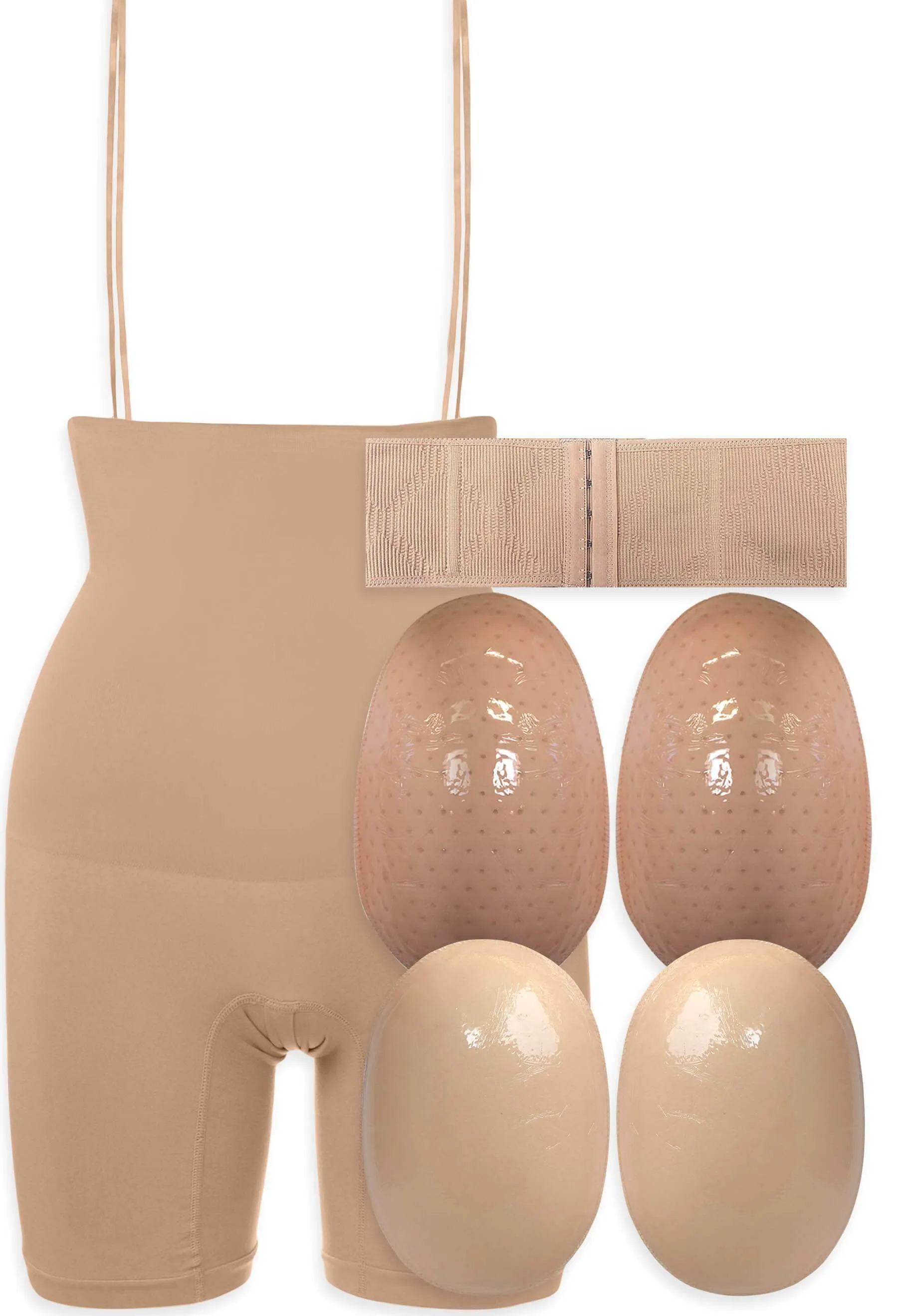 Ultimate Va-Va-Voom Hourglass Padded Hip   Booty Shaper Pack