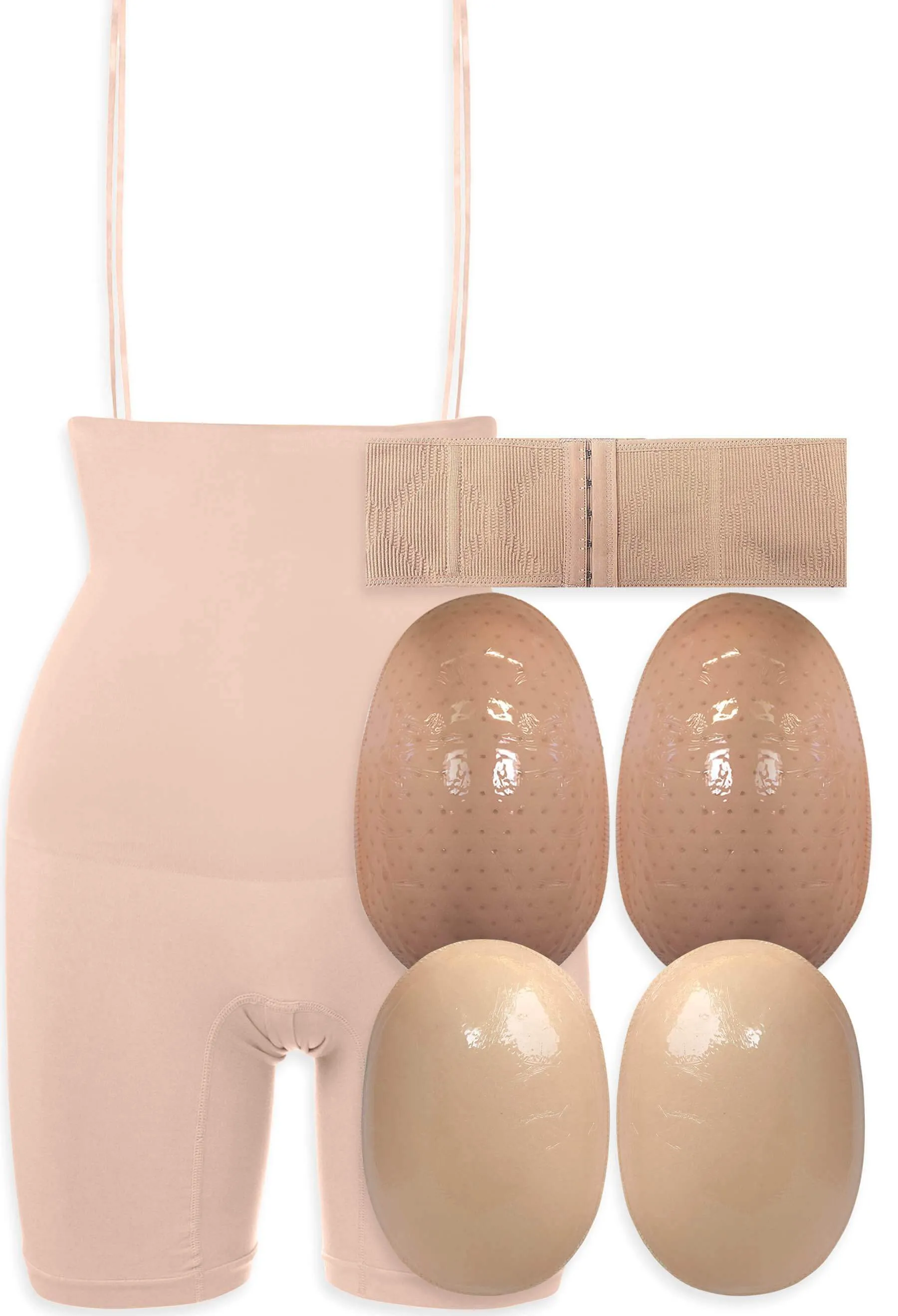 Ultimate Va-Va-Voom Hourglass Padded Hip   Booty Shaper Pack