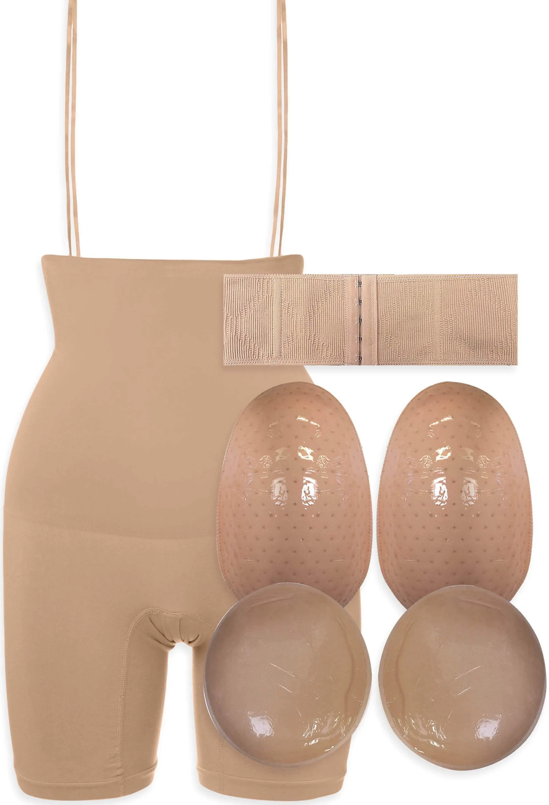 Ultimate Va-Va-Voom Hourglass Padded Hip   Booty Shaper Pack