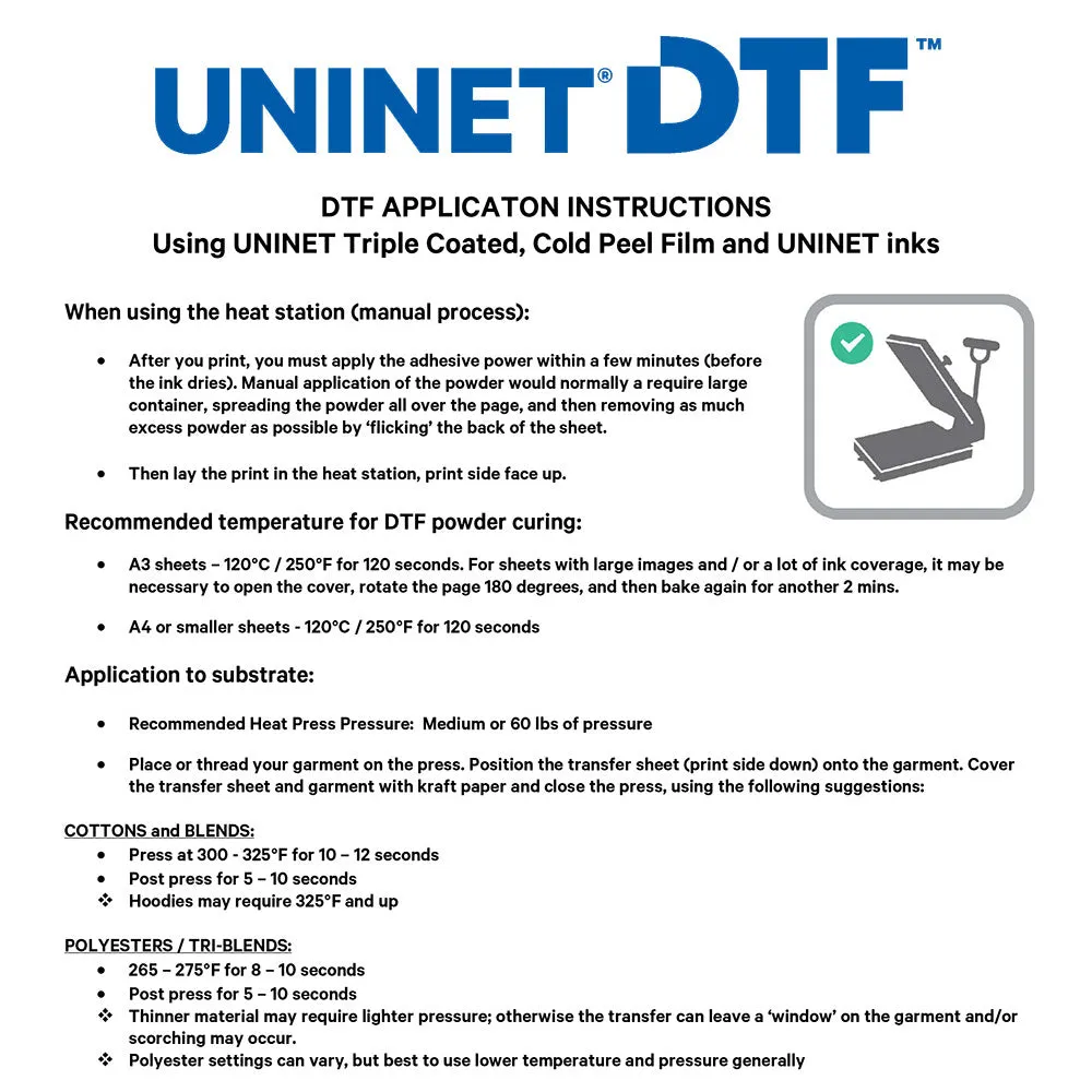 Uninet DTF Heat Station XXL - 16.5 in x 24 in (A2 )