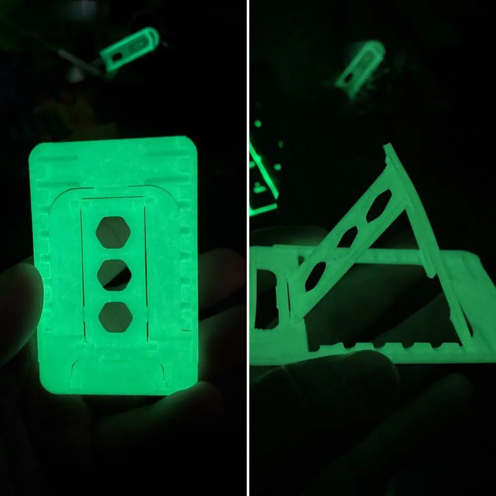 [US] ERYONE Glow in the Dark Filament: 1.75mm 1kg 3D Printer Luminous PLA Filament