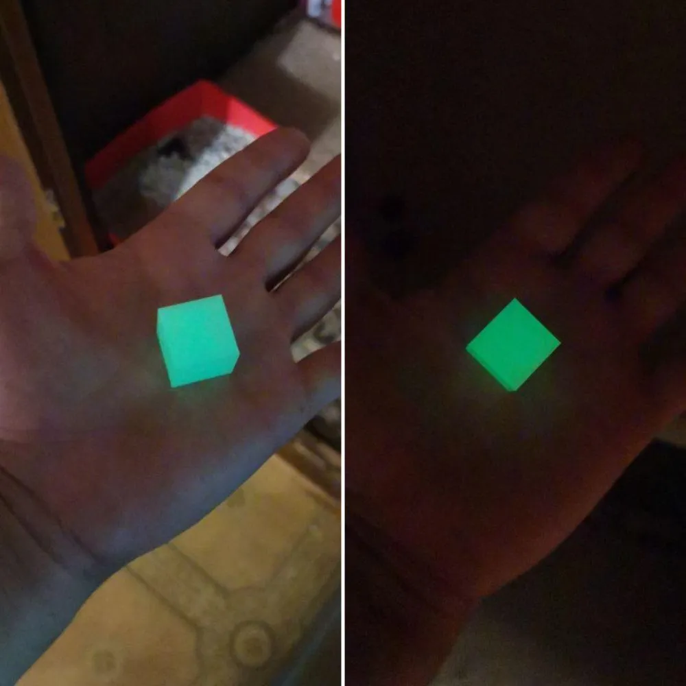 [US] ERYONE Glow in the Dark Filament: 1.75mm 1kg 3D Printer Luminous PLA Filament