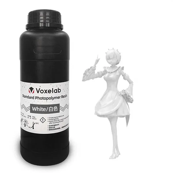 Voxelab Standard Resin 1KG | LCD 405nm UV-Curing Bottle