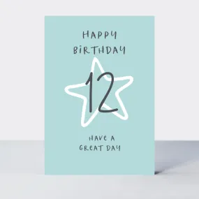 Wonderful You Age 12 Card