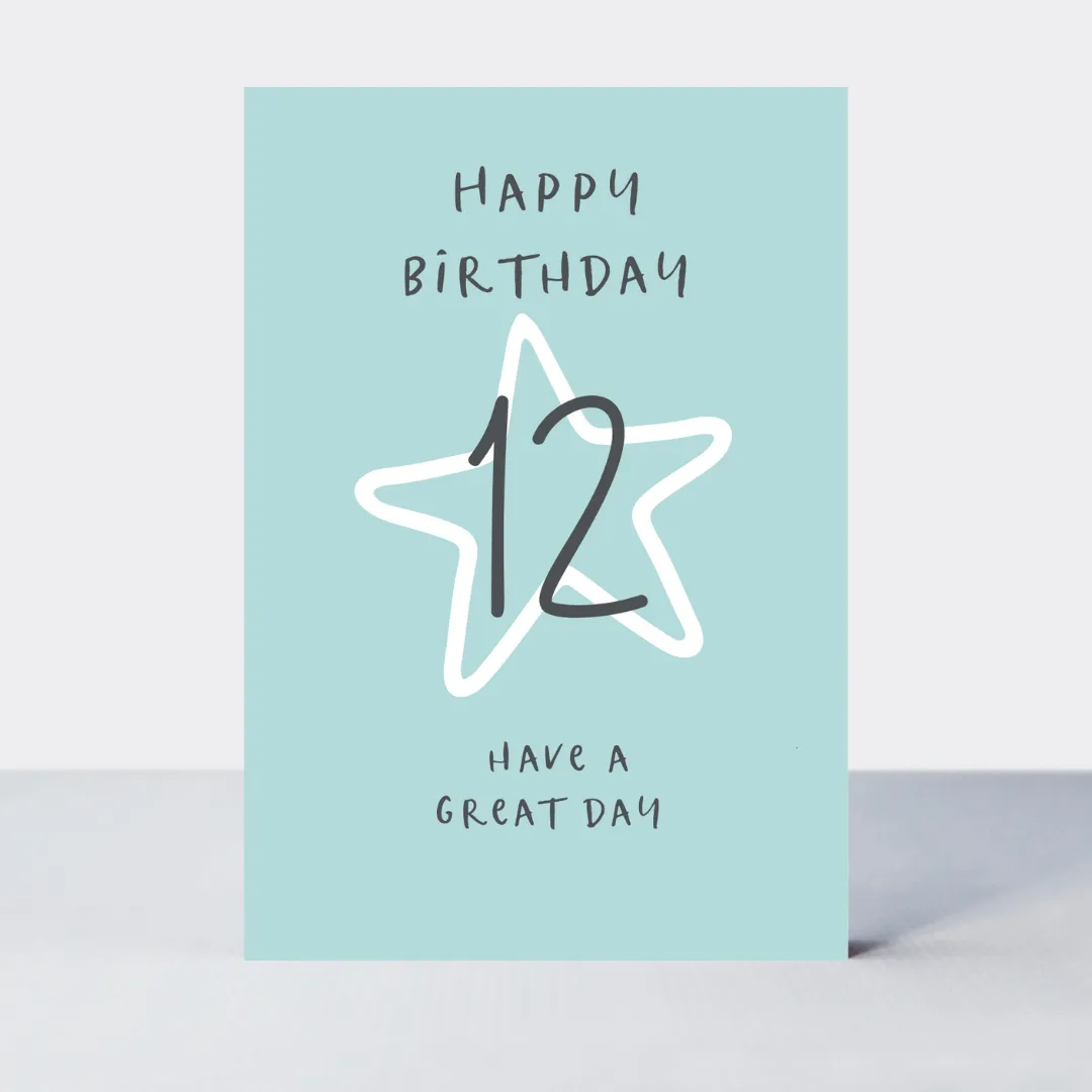 Wonderful You Age 12 Card