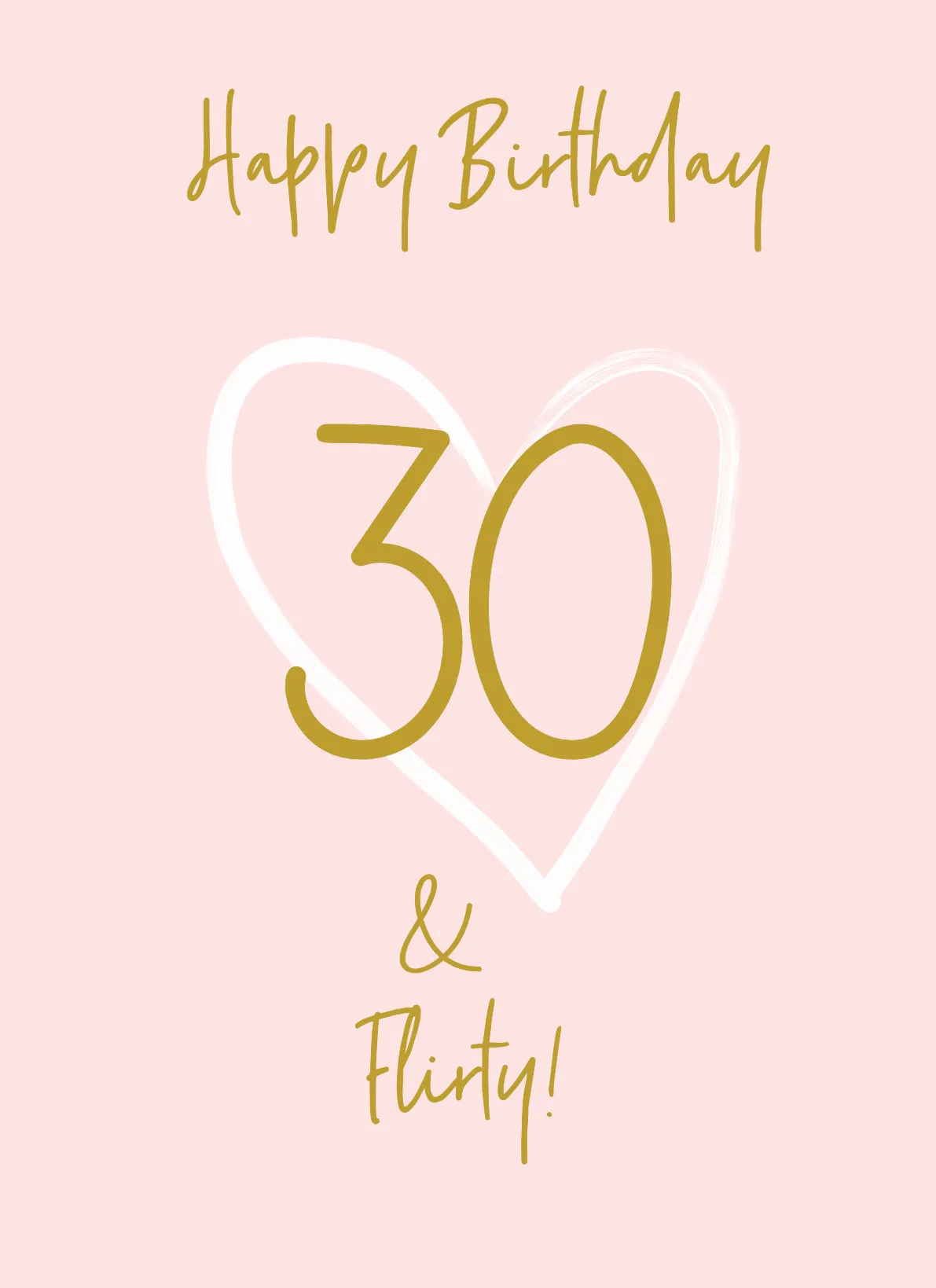 Wonderful You Age 30 Card - Foil