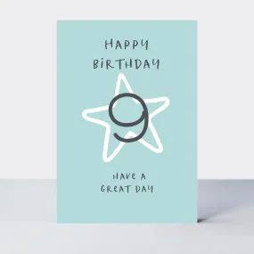 Wonderful You Age 9 Card