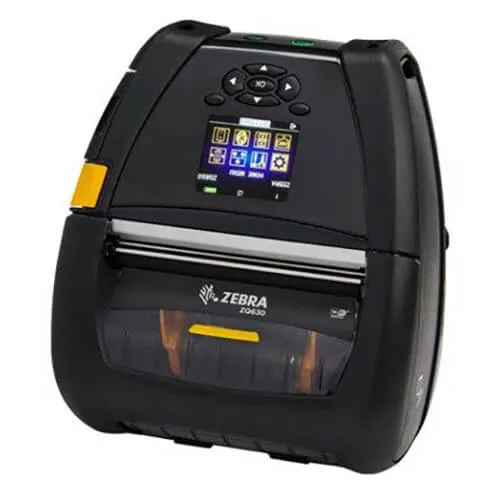 ZEBRA ZQ630/ZQ630 Plus 4 Inch 203 dpi RFID Mobile Printer